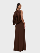 Hallie Gown - Chocolate