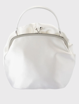 Rosita Rosette Frame Bag - White
