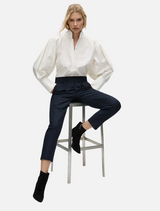 Balloon Blouse -Chalk