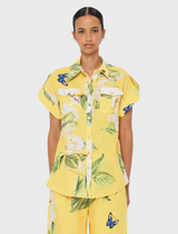 Catarina Blouse - Joie Print in Sunshine