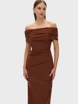 Camille Dress - Chocolate