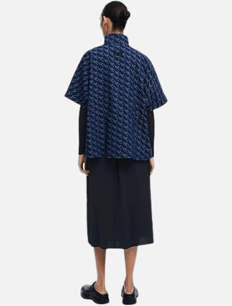Poncho Imago. - Denim Blue
