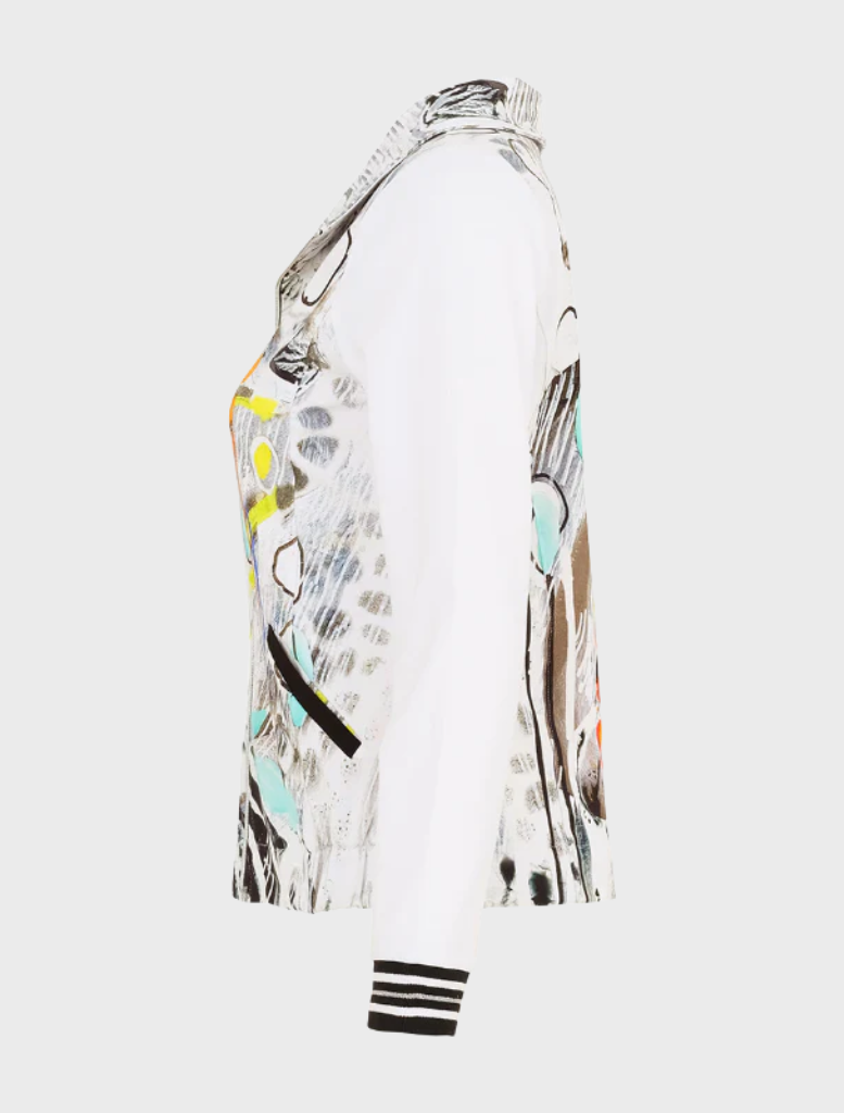 'Ca Se Celebre' Zip Jacket 25608