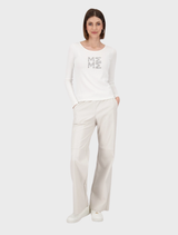 Shirt Rib with Jewellery - Off-White