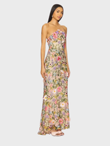 Nydia Gown - Multi Floral