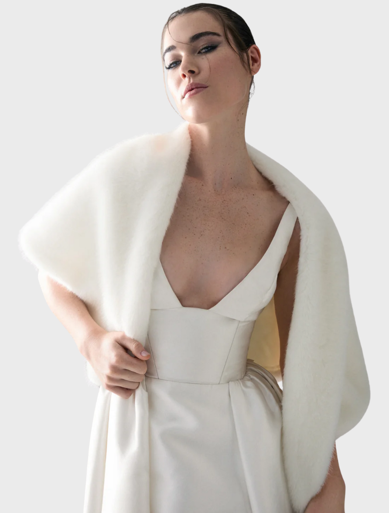 Yasmine Wrap - Blanc