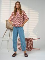 Vision Shirt - Cocoa Multi