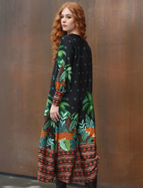 Subtle Sweet Dress - Leopard Stripe