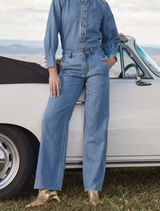Flint Jean - Light Washed Denim