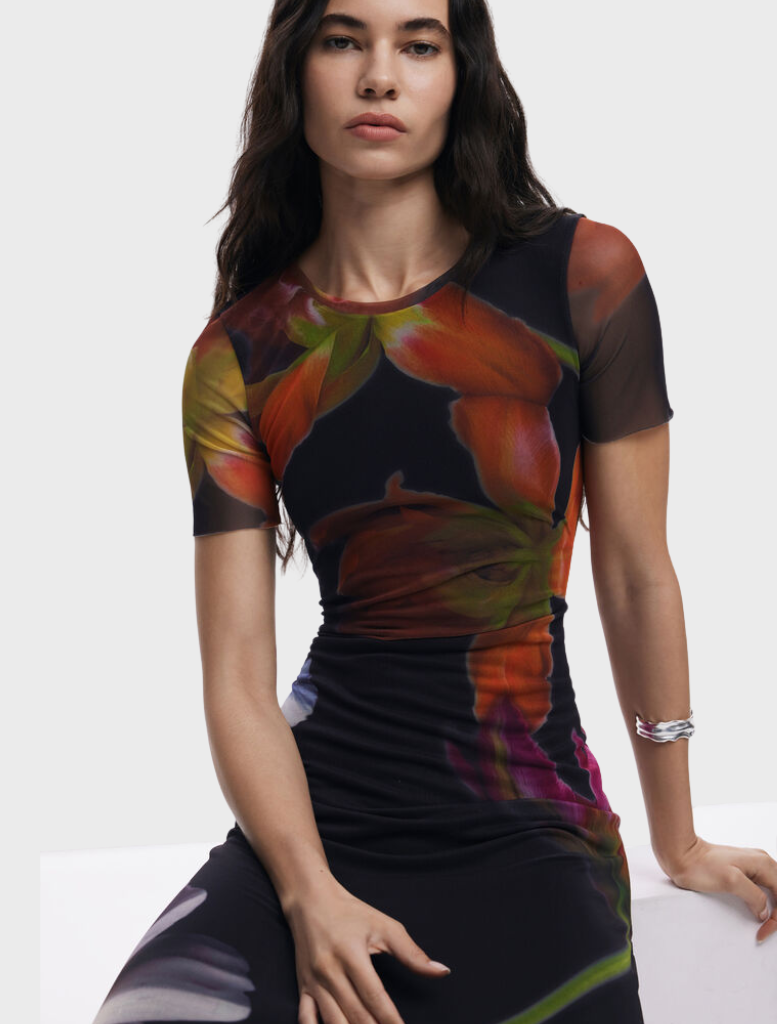 Tulle Flower Dress - Nergo