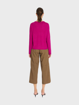 Crew Sweater - Berry