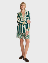 Audrey Collar Jacket - Sporty Jade