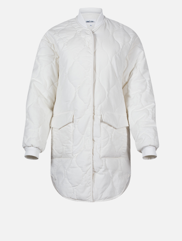 Balmoral Coat - Winter white