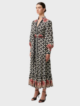Marielle Linen Viscose Maxi Dress - Country Tapestry