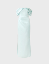 Manon Off The Shoulder Gown - Seagreen