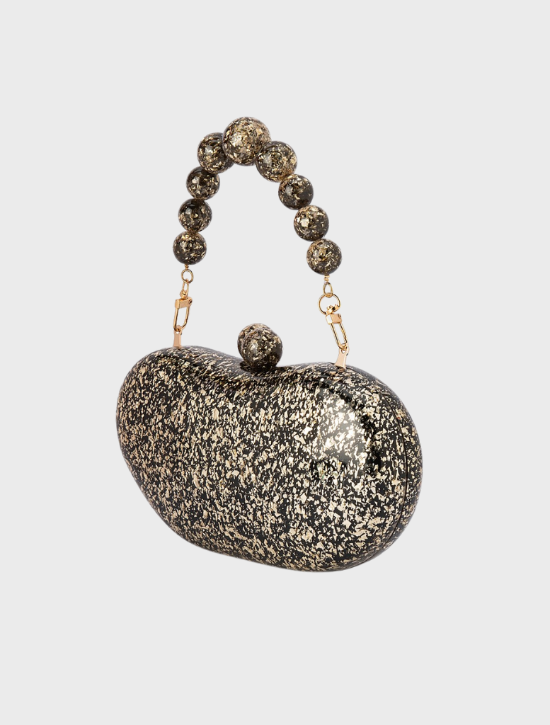 Jellybean Acrylic Bag - Gold