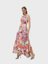 Nya Gown - Pink / Orange