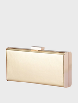 Samantha Slimline Clutch - Gold