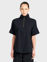 Half Zip Shirt - Black