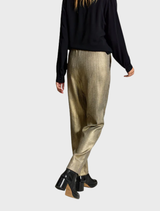 Beluca Straight Leg Trousers - Gold