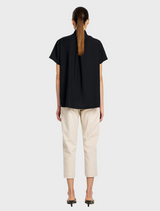 Micro Denier Resort Top - Black