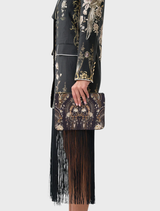 Small Canvas Clutch - Flamenco Folklore