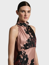 Harlow Sleeveless Maxi - Blush Mocha