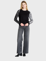 Thin Gauge Pullover - Black
