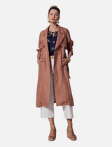 Chianti Trench Coat - Caramel