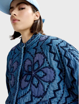 Jatropha Cotton Jacket - Nile Blue