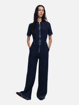 Denim Washed Jumpsuit - 1001 Raw