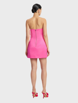 Floret Mini Dress - Fuchsia