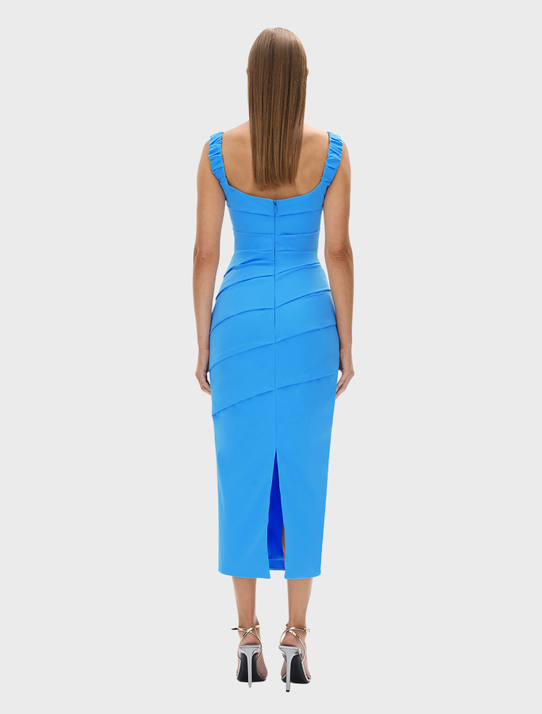 Anna Dress - Aqua