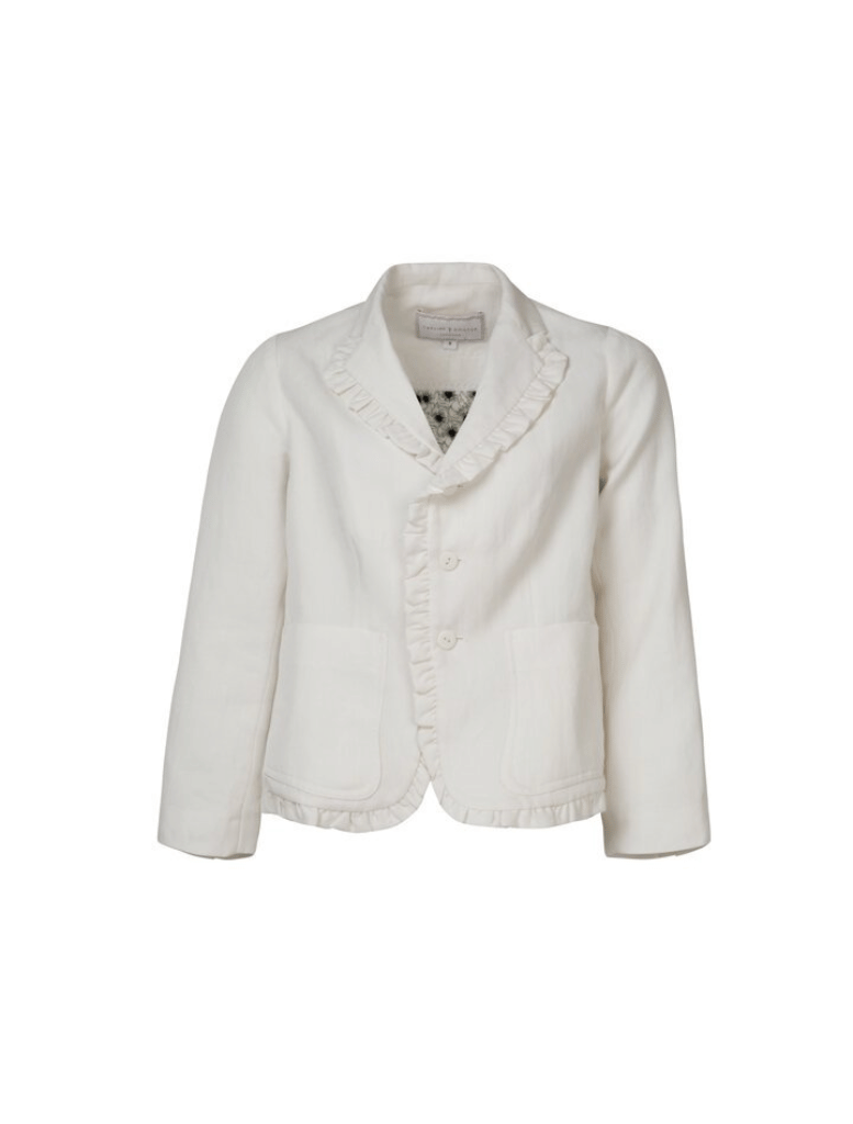 You’re Frill The One Jacket - White