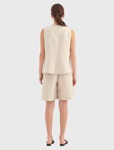 Darling Vest - Cashew