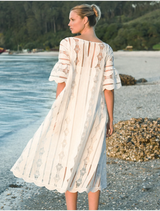 Swing Of Beauty Dress - White