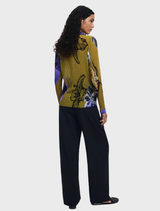 Shirt With Long Sleeve - Green