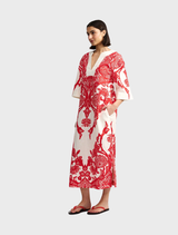 Bridget Dress - Ruby Antique