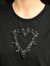 Ladies And Gems T-shirt - Black