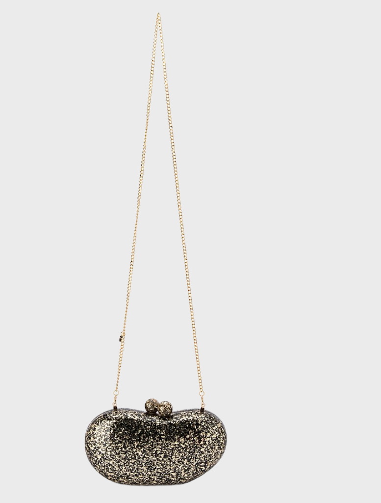 Jellybean Acrylic Bag - Gold