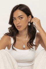 Helen Earrings – Pearl