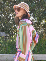 Look Ahead Shirt - Candy Stripe
