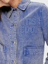 Grace Utility Jacket - Indigo