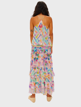 Jasmine Tiered Ruffled Skirt - Fairy Dust