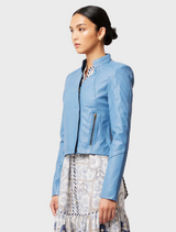 Lyra Leather Jacket - Zenith