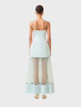Marcella Strapless Gown - Seagreen