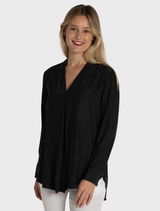 Ribbon Edge Shirt - Carbon