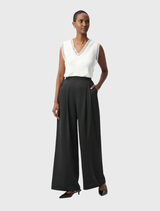 Recycled Satin Sleeveless - Winter White