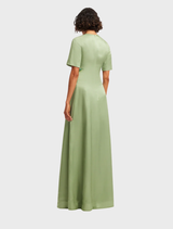 Alice Short Sleeve Maxi Dress - Green