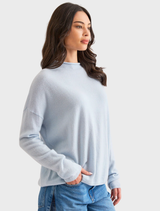 Sloane Mockneck - Baby Blue